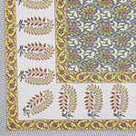Thumbnail for Rudra Bazaar Multi 210 TC Cotton Double King Bedsheet With 2 Pillow Covers