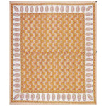 Thumbnail for Rudra Bazaar Multi 210 TC Cotton Double King Bedsheet With 2 Pillow Covers