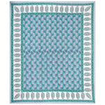Thumbnail for Rudra Bazaar Multi 210 TC Cotton Double King Bedsheet With 2 Pillow Covers