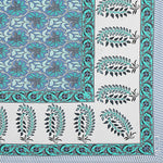 Thumbnail for Rudra Bazaar Multi 210 TC Cotton Double King Bedsheet With 2 Pillow Covers