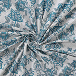 Thumbnail for Rudra Bazaar Pink 210 TC Cotton Double King Bedsheet With 2 Pillow Covers