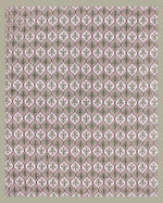 Thumbnail for Rudra Bazaar Grey 210 TC Cotton Double King Bedsheet With 2 Pillow Covers