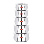 Thumbnail for Sumeet Stainless Steel Cookware Set With Lid - Dista