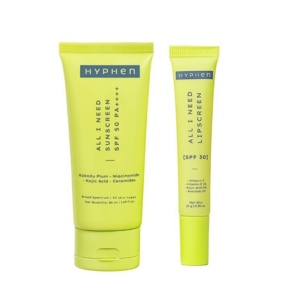 Hyphen By Kriti Sanon All I Need Sunscreen & Lipscreen - Distacart