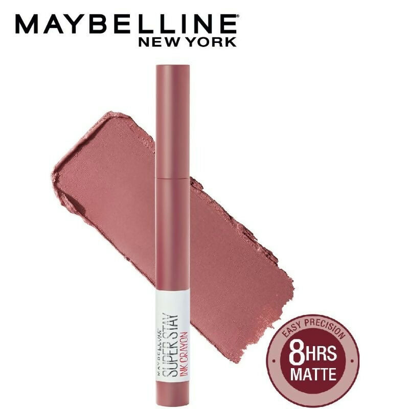 Maybelline New York Super Stay Crayon Lipstick - 15 Lead the Way - Distacart
