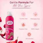 Thumbnail for VI-JOHN Feather Touch Dermatologically Tested Rose & Alevera Hair Removal Spray For Women