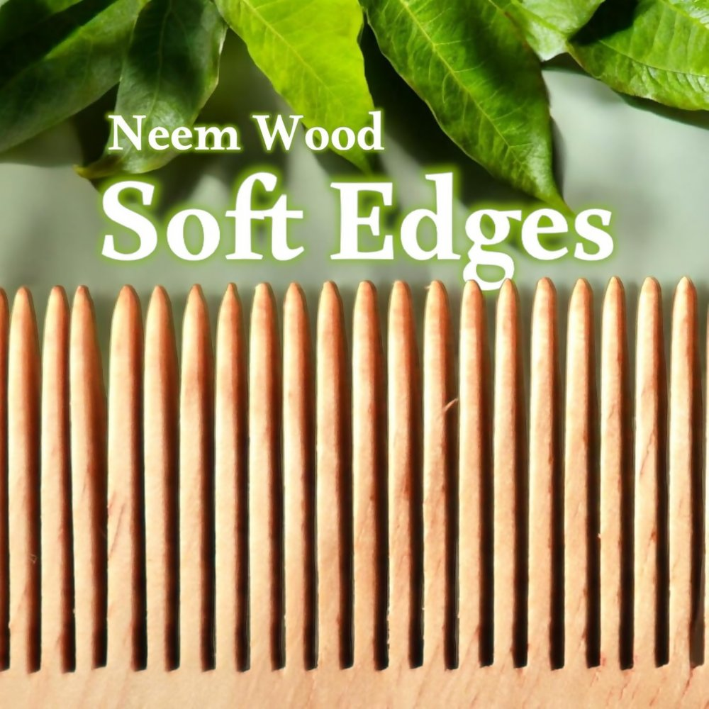 Botanical Luxuriate 100% Neem Wood Lice & Nits Comb - Dista