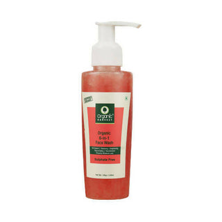 Organic Harvest 6 in 1 Face Wash (Sulphate Free) - Distacart