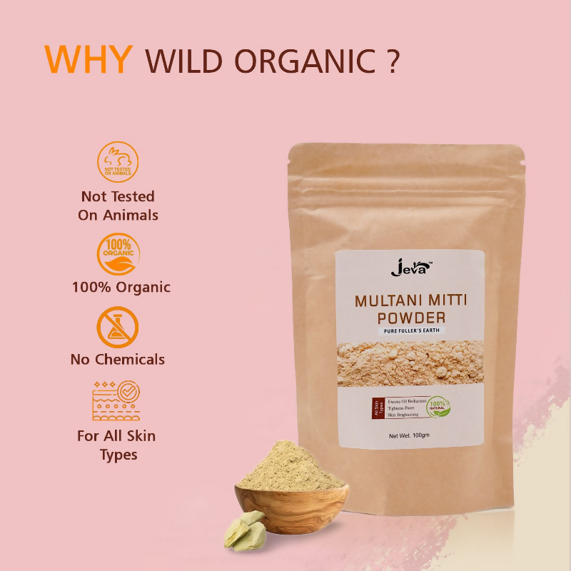Jeva Multani Mitti Powder Face Pack - Dista