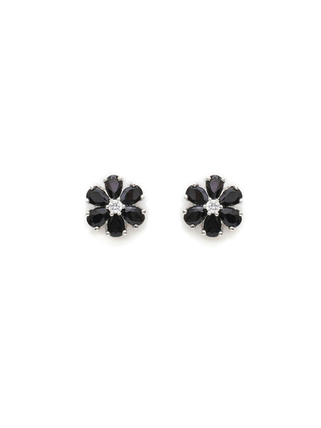 stone stud (Black and white) - Ruby Raang - Distacart