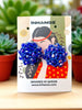 Inhanns Small Statement Studs Earrings - Blue - Distacart