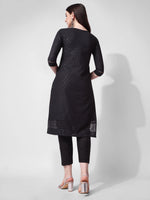Thumbnail for Embroidered Kurta With Pant, Multicolor - Hiral Fashion - Distacart