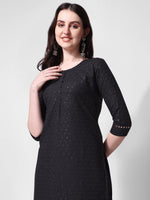 Thumbnail for Embroidered Kurta With Pant, Multicolor - Hiral Fashion - Distacart