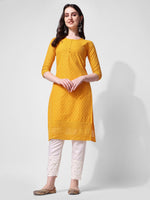 Thumbnail for Embroidered Kurta With Pant, Multicolor - Hiral Fashion - Distacart