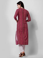 Thumbnail for Ehtnic Motif Printed Kurta, Multicolor - Hiral Fashion - Distacart