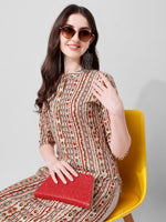 Thumbnail for Ethnic Motif Printed Kurta, Multicolor - Hiral Fashion - Distacart