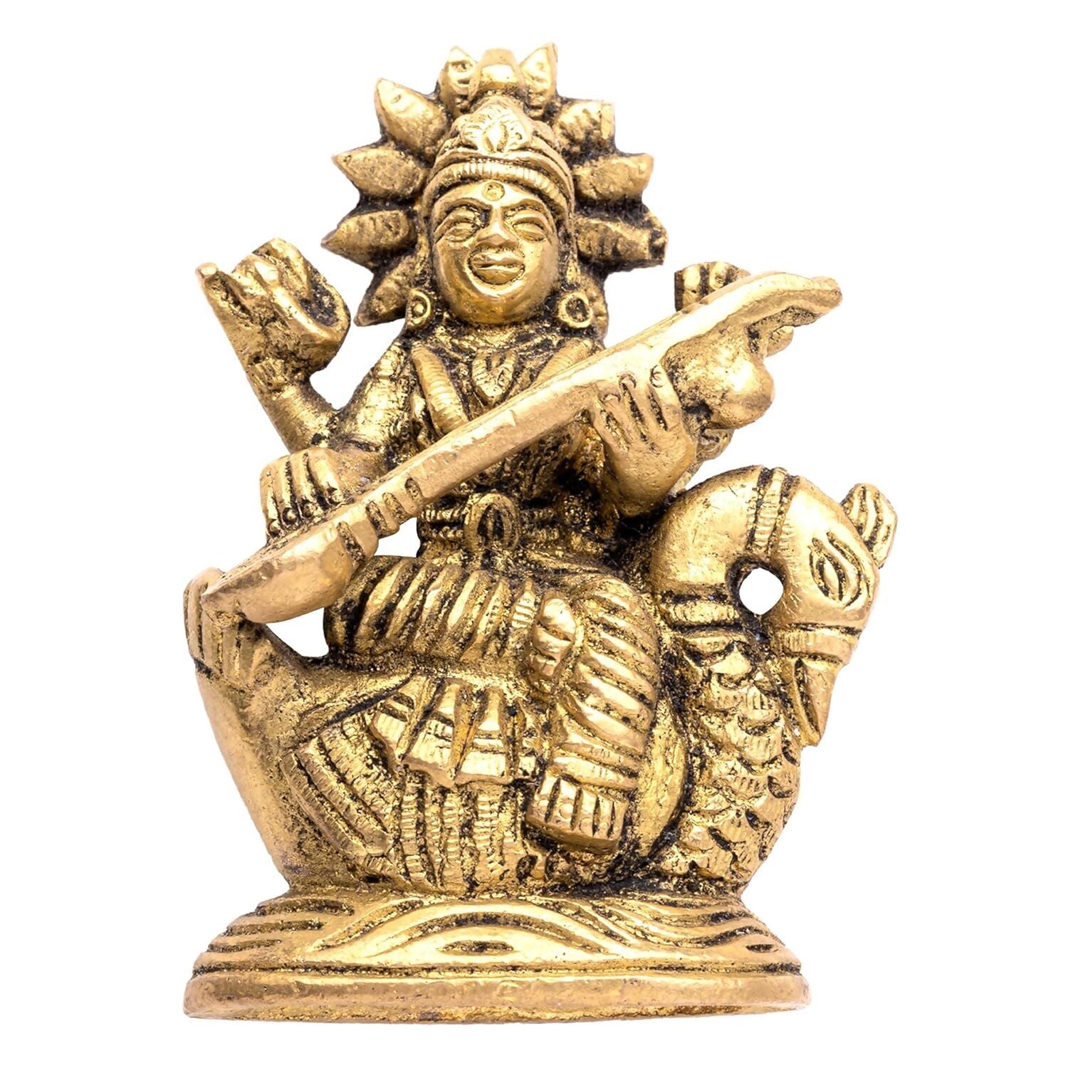 Plus Value Goddess Saraswati Idol - Distacart