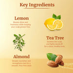 Thumbnail for VI-JOHN Naturale Lemon,Tea Tre & Almond Styling Hair Cream Strength & Shine