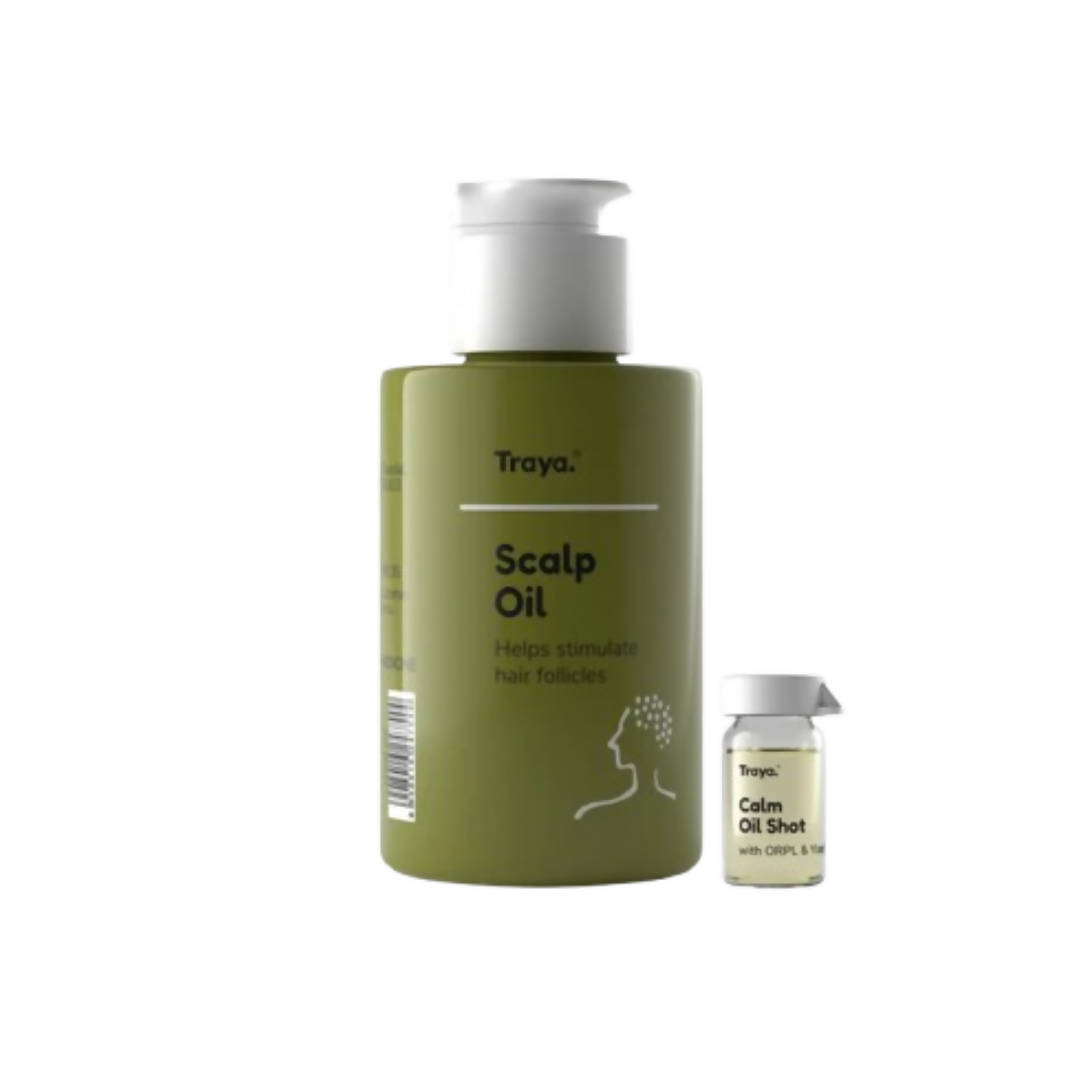 Traya Scalp Oil with Calm Oil Shot - Distacart