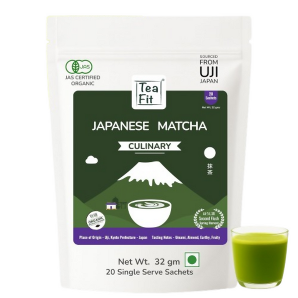 TeaFit Culinary Japanese Matcha Tea Powder - Distacart