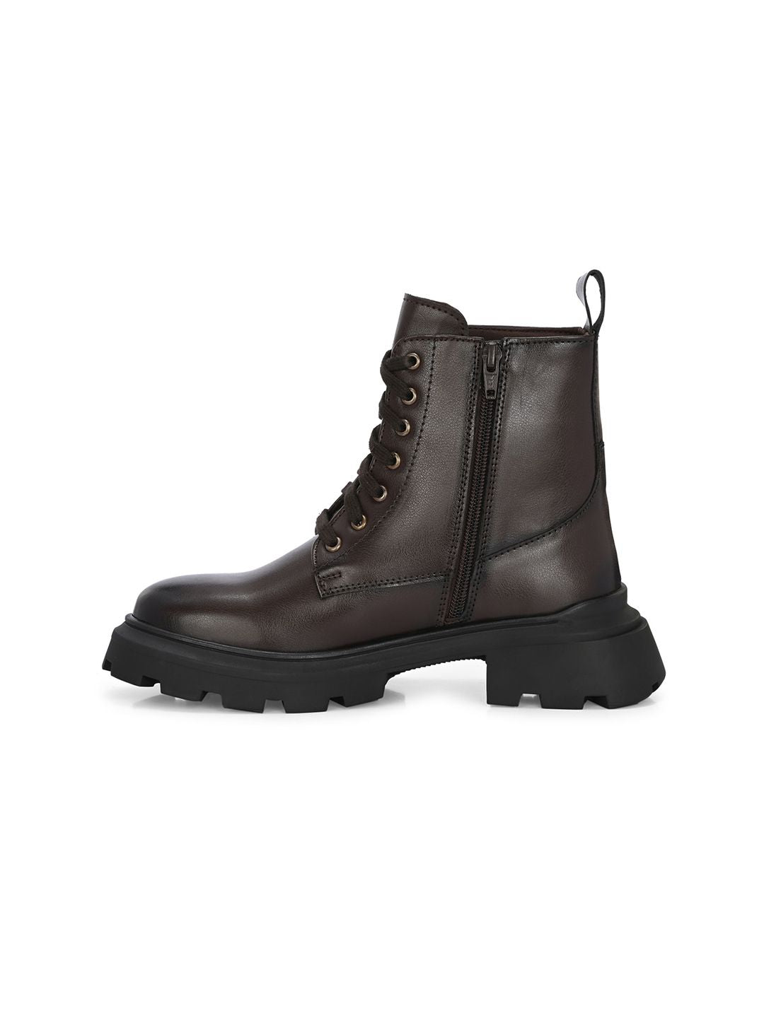 Delize Women High-Top Lace-Ups Winter Boots