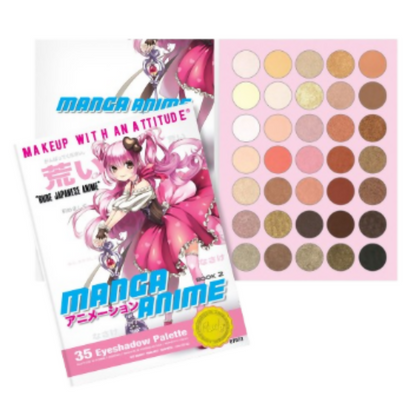 Rude Cosmetics Manga Anime 35 Eyeshadow Palette - Distacart