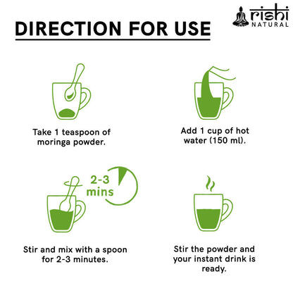 Copy of MORINGA POWDER DIRECTION FOR USE