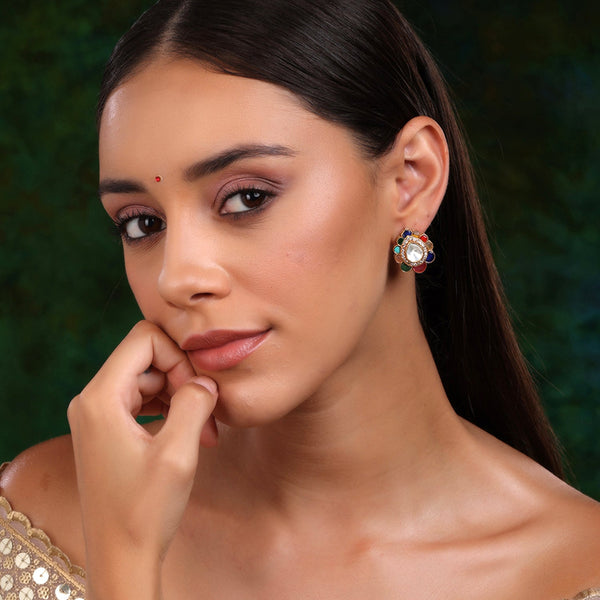 Teardrop Multi Studs - Ruby Raang - Distacart