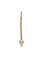 Thumbnail for Kundan Maang Tikka with Diamonds - Ruby Raang