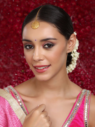 Golden Maang Tikka - Ruby Raang - Distacart