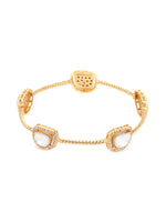 Thumbnail for Kundan Bangle - Ruby Raang