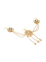 Thumbnail for Kundan Juda Pin with Pearls - Ruby Raang