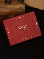 Thumbnail for Kundan Long Necklace - Ruby Raang