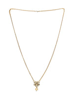 Thumbnail for Long Kundan Necklace - Ruby Raang