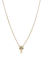 Thumbnail for Long Kundan Necklace - Ruby Raang