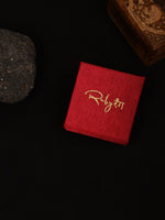 Thumbnail for Long Kundan Necklace - Ruby Raang