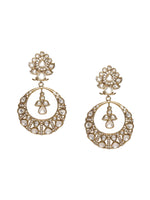 Thumbnail for Chand Kundan Earrings - Ruby Raang