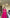 Prazu Fashion Pink Georgette Thread Sequin Anarkali Suit