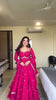 Prazu Fashion Pink Georgette Thread Sequin Anarkali Suit - Distacart