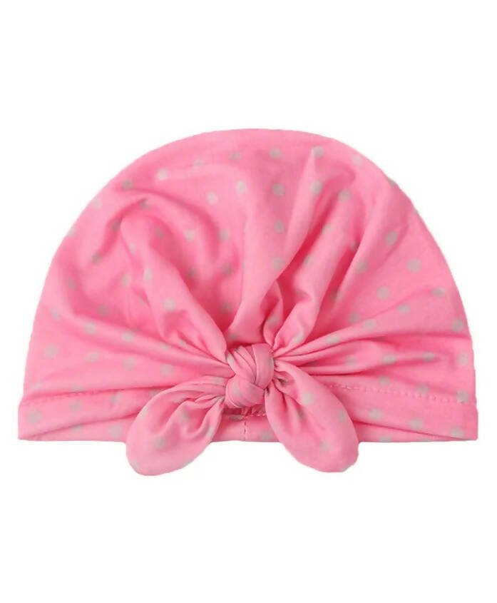 AHC Baby Summer Cap/Bandana In Polka Dots Design - Distacart