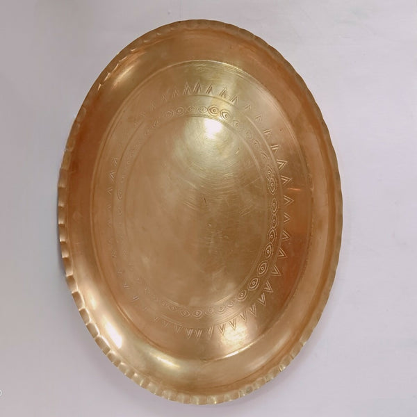 Brass Rekabi/Thali - Distacart