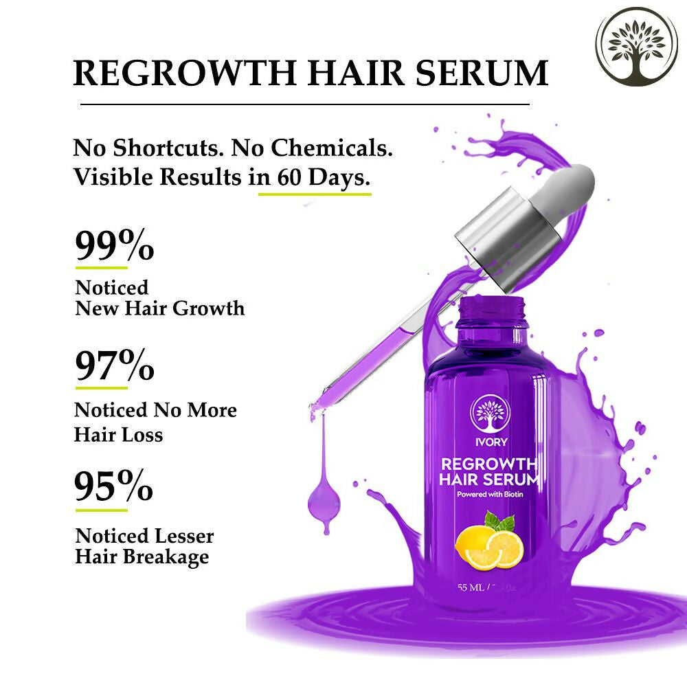 Ivory Natural Serum For Growth Of Hair For New Hair Roots & Encouraging Growth Of Hair - Distacart