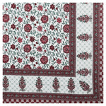 Thumbnail for Rudra Bazaar Multicolour 210 TC Cotton Double King Bedsheet With 2 Pillow Covers