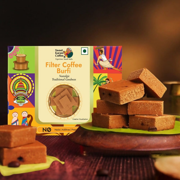 Sweet Karam Coffee Filter Coffee Burfi - Distacart