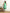 Malishka Women's Printed Flared Kurta With Pant Set - Green - Distacart