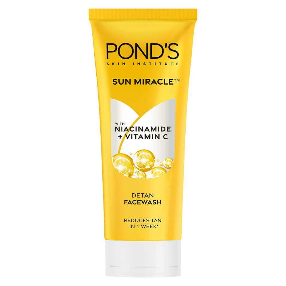 Ponds DeTan Face Wash With Niacinamide & Vitamin C - Distacart