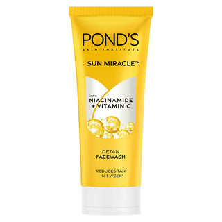 Ponds DeTan Face Wash With Niacinamide & Vitamin C - Distacart