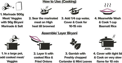 EL The Cook Nizami Biryani Marinade - Medium Spicy Masala Paste - Distacart