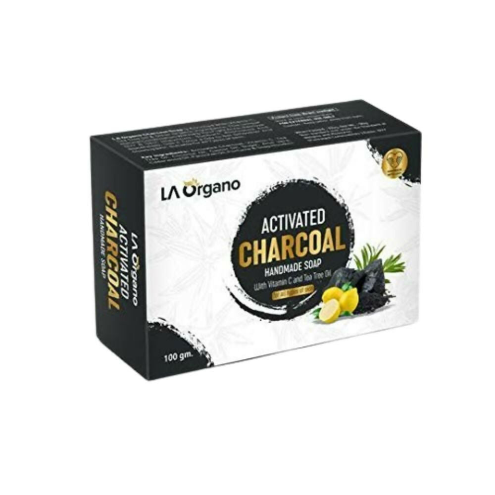 LA Organo Charcoal Handmade Soap - Distacart