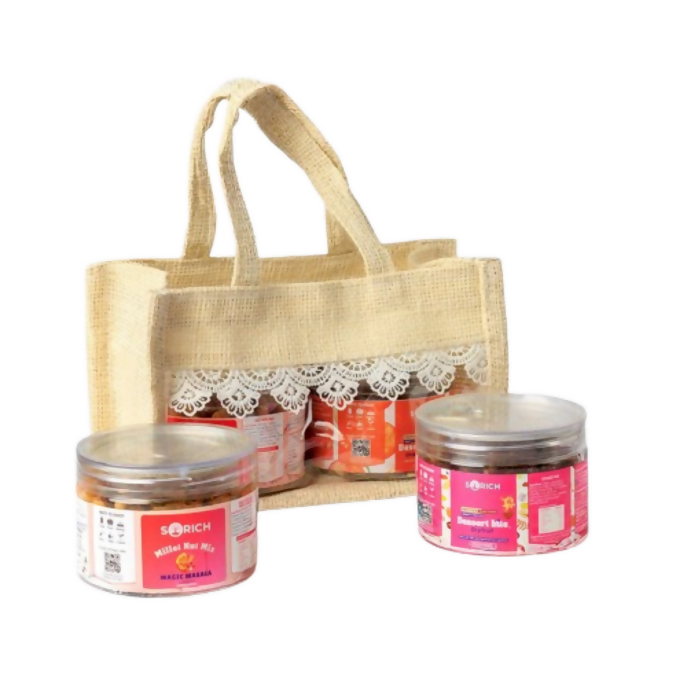 Sorich Organics Mini Light and Bites Hamper Diwali Gift - Distacart